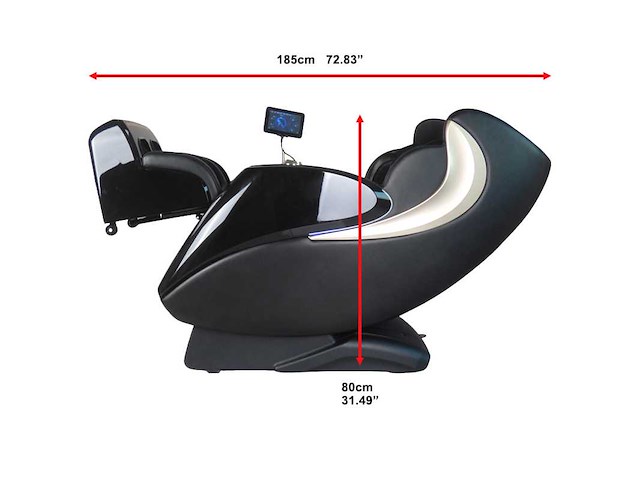 Massagestoel - vonato - lumora - zero gravity - afbeelding 10 van  15