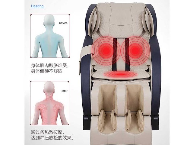 Massagestoel - vonato - mirago - zero gravity - afbeelding 3 van  21