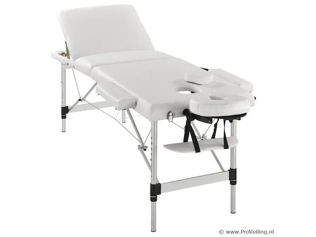 Massagetafel 3 zones wit - afbeelding 1 van  8