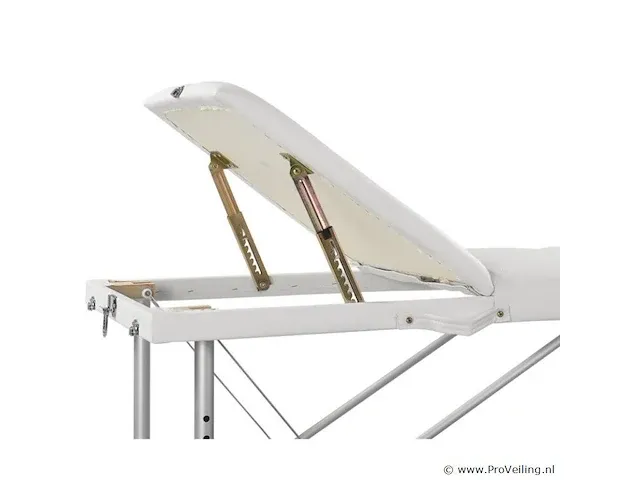 Massagetafel 3 zones wit - afbeelding 6 van  8