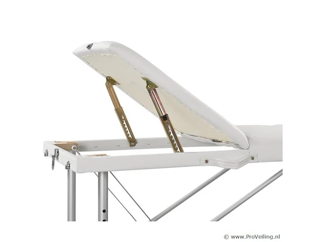 Massagetafel 3 zones wit - afbeelding 6 van  8