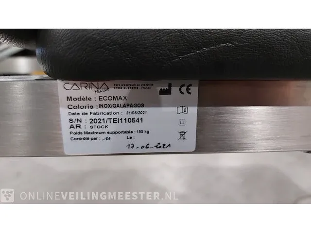 Massagetafel carina, ecomax, 2021 - afbeelding 8 van  8