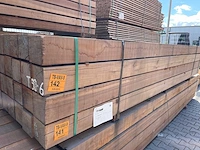 Massaranduba balken fijnbezaagd 4000x150x150mm (12x) - afbeelding 4 van  4