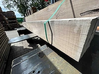 Massaranduba hardhouten balken fijnbezaagd 150x150mm, lengte 200cm (7x) - afbeelding 2 van  3