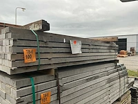 Massaranduba hardhouten regels fijnbezaagd 40x60mm, lengte 200cm (95x) - afbeelding 2 van  3