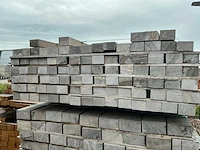 Massaranduba hardhouten regels fijnbezaagd 40x60mm, lengte 200cm (95x) - afbeelding 3 van  3