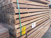 Massaranduba palen fijnbezaagd 2750x68x68mm (68x) - afbeelding 4 van  4