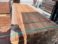 Massaranduba palen fijnbezaagd 2750x70x70mm (30x) - afbeelding 1 van  4