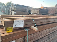 Massaranduba palen fijnbezaagd 3050x60x60mm (36x) - afbeelding 4 van  4