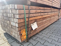 Massaranduba palen fijnbezaagd 3050x60x60mm (60x) - afbeelding 4 van  4