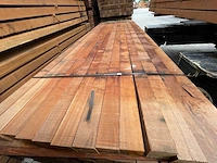 Massaranduba palen fijnbezaagd 3050x70x70mm (52x) - afbeelding 1 van  3