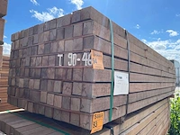 Massaranduba palen fijnbezaagd 3050x70x70mm (52x) - afbeelding 4 van  4