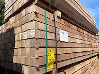 Massaranduba palen fijnbezaagd 3050x70x70mm (52x) - afbeelding 4 van  4