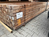Massaranduba palen fijnbezaagd 3050x70x70mm (52x) - afbeelding 2 van  3