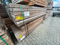 Massaranduba palen fijnbezaagd 3050x70x70mm (52x) - afbeelding 4 van  4