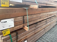 Massaranduba palen fijnbezaagd 3050x70x70mm (56x) - afbeelding 4 van  4