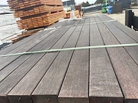 Massaranduba regels fijnbezaagd 2150x70x40mm (117x) - afbeelding 1 van  3