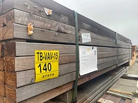 Massaranduba regels fijnbezaagd 2150x70x40mm (117x) - afbeelding 2 van  3