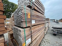Massaranduba regels fijnbezaagd 2500x60x40mm (105x) - afbeelding 4 van  4
