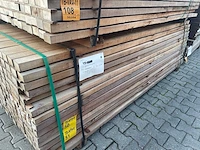 Massaranduba regels fijnbezaagd 2500x60x40mm (105x) - afbeelding 4 van  4