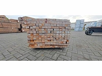 Massaranduba regels fijnbezaagd 4000x60x40mm (105x) - afbeelding 2 van  3
