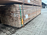 Massaranduba regels fijnbezaagd 4000x60x40mm (105x) - afbeelding 3 van  3