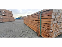 Massaranduba regels fijnbezaagd 4000x60x40mm (105x) - afbeelding 2 van  4