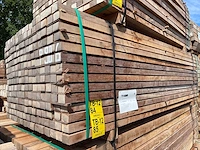 Massaranduba regels geschaafd 2500x60x40mm (105x) - afbeelding 4 van  4