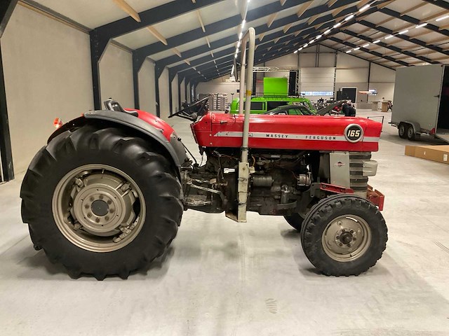 Massey ferguson 165 smalspor oldtimer tractor - afbeelding 13 van  18