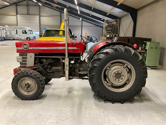 Massey ferguson 165 smalspor oldtimer tractor - afbeelding 17 van  18