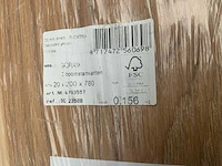 Massief eiken wastafelblad (15x) - afbeelding 3 van  5