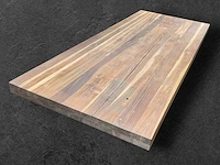 Massief houten eetkamertafel 210x90 cm - afbeelding 1 van  9