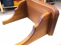 Massief houten wandconsole