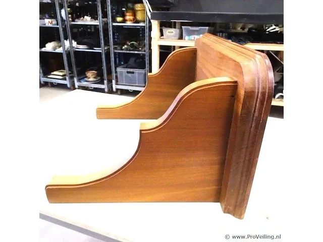 Massief houten wandconsole - afbeelding 2 van  5
