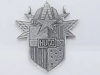 Massieve .925 zilveren heren pendant - hugo boss - afbeelding 3 van  4