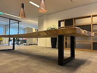 Massieve boomstamtafel 440x135 - afbeelding 2 van  19