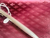 Massieve zilveren balpen - montblanc barleycorn model - afbeelding 5 van  5