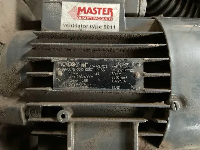 Master 2011 stof afzuiginstallatie - afbeelding 4 van  4