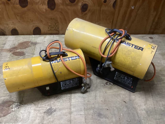 Master blp 73 & blp 33 heteluchtkanon (2x) - afbeelding 1 van  2
