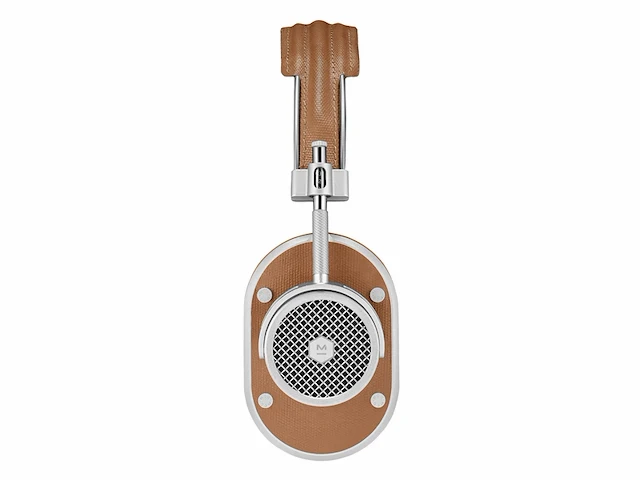 Master & dynamic mh40 hifi overear bluetooth headphones (zilver / bruin) - afbeelding 2 van  6