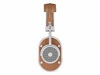 Master & dynamic mh40 hifi overear bluetooth headphones (zilver / bruin) - afbeelding 2 van  6