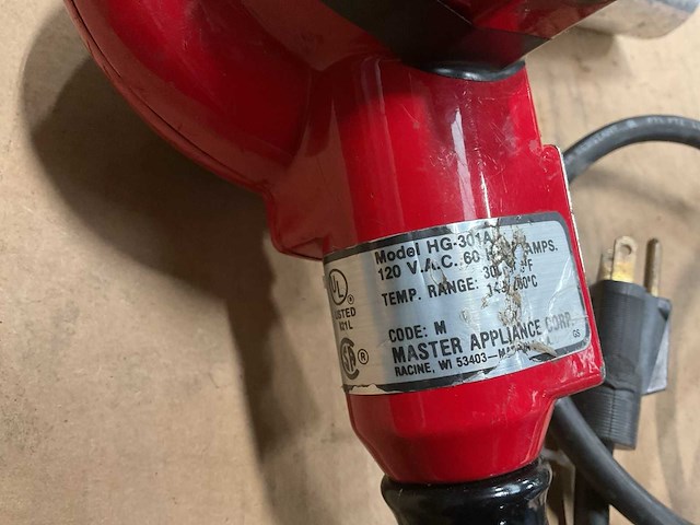 Master hg-301a heat gun - afbeelding 4 van  4