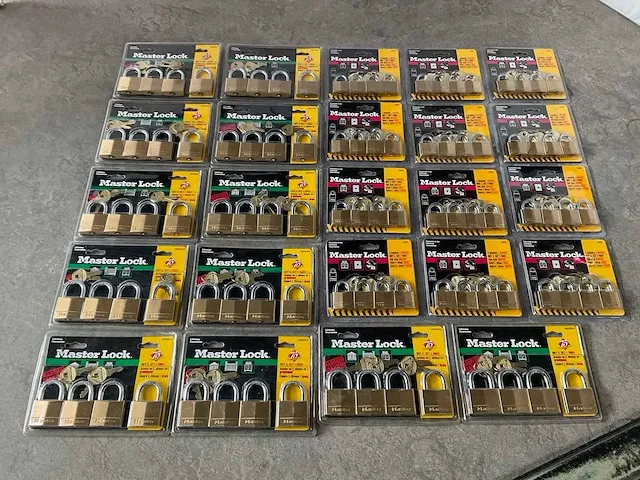 Master lock - hangslot 24-delig - afbeelding 1 van  3