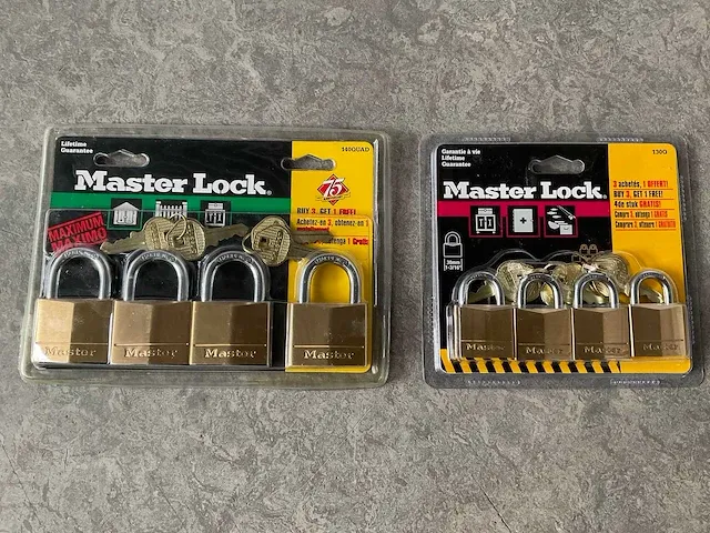 Master lock - hangslot 24-delig - afbeelding 2 van  3