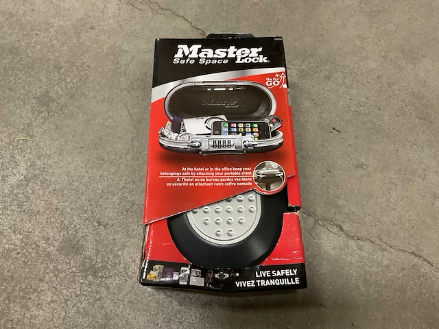 Master lock safe space mobiele kluis - afbeelding 1 van  1