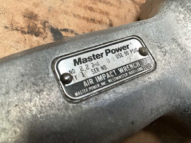 Master power slagmoersleutel - afbeelding 4 van  4