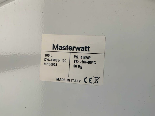 Mastercard dynamis h buffervat 100l. - afbeelding 5 van  6