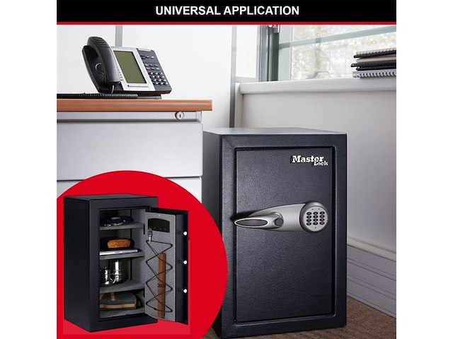 Masterlock versterkte beveiliging kluis xxl t0-331ml - afbeelding 3 van  4