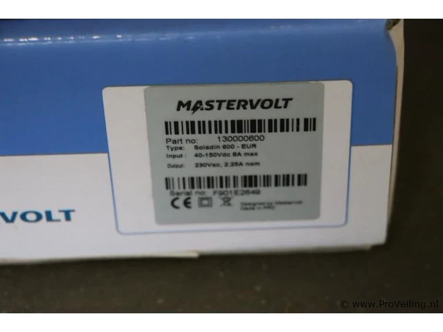 Mastervolt solar inverter/omvormer type soladin 600-eur | nieuw in doos - afbeelding 3 van  4