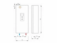 Masterwatt calida compact 4-8kw cv-ketel - afbeelding 2 van  4